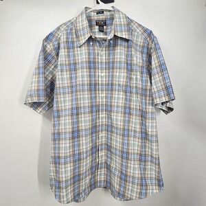 Alexander Julian  Colours Men's Size XL Short Sleeve Button Down Shirt